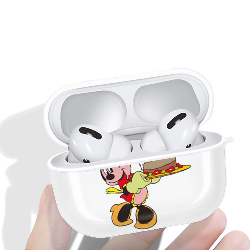 ミッキーマウス Mickey Mouse 【AirPods Pro用】ハードシェル保護ケース 耐衝撃・防指紋・カラビナ付き商品仕様