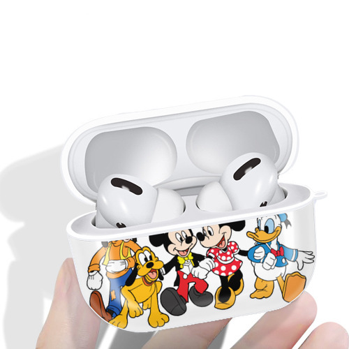 ミッキーマウス Mickey Mouse 【AirPods Pro用】ハードシェル保護ケース 耐衝撃・防指紋・カラビナ付き商品仕様