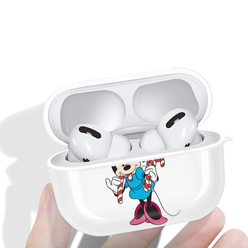 ミッキーマウス Mickey Mouse 【AirPods Pro用】ハードシェル保護ケース 耐衝撃・防指紋・カラビナ付き商品仕様