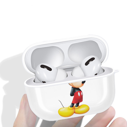 ミッキーマウス Mickey Mouse 【AirPods Pro用】ハードシェル保護ケース 耐衝撃・防指紋・カラビナ付き商品仕様