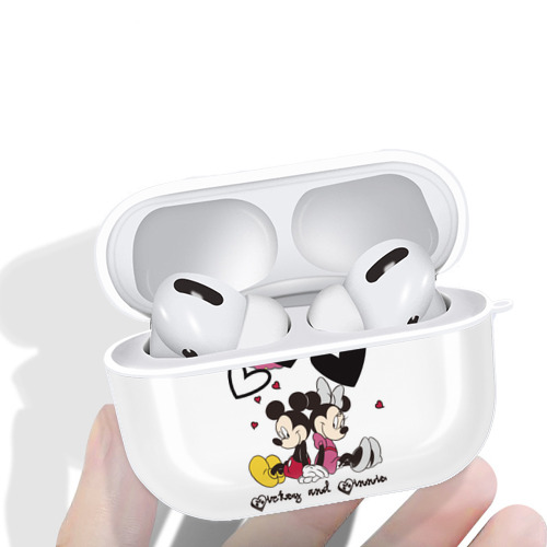 ミッキーマウス Mickey Mouse 【AirPods Pro用】ハードシェル保護ケース 耐衝撃・防指紋・カラビナ付き商品仕様