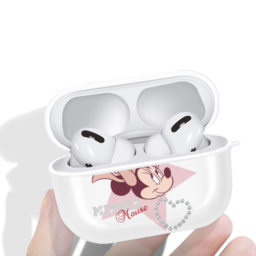ミッキーマウス Mickey Mouse 【AirPods Pro用】ハードシェル保護ケース 耐衝撃・防指紋・カラビナ付き商品仕様