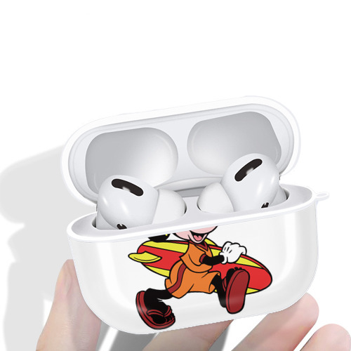 ミッキーマウス Mickey Mouse 【AirPods Pro用】ハードシェル保護ケース 耐衝撃・防指紋・カラビナ付き商品仕様