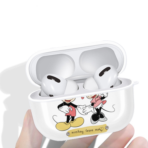 ミッキーマウス Mickey Mouse 【AirPods Pro用】ハードシェル保護ケース 耐衝撃・防指紋・カラビナ付き商品仕様