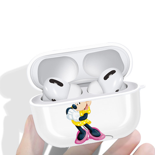 ミッキーマウス Mickey Mouse 【AirPods Pro用】ハードシェル保護ケース 耐衝撃・防指紋・カラビナ付き商品仕様