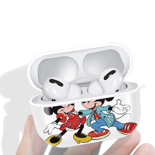 ミッキーマウス Mickey Mouse 【AirPods Pro用】ハードシェル保護ケース 耐衝撃・防指紋・カラビナ付き商品仕様