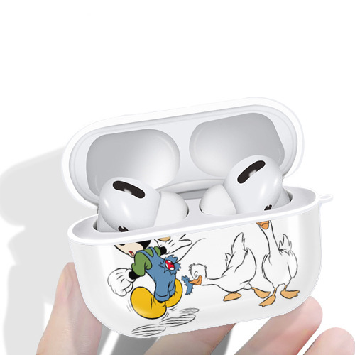 ミッキーマウス Mickey Mouse 【AirPods Pro用】ハードシェル保護ケース 耐衝撃・防指紋・カラビナ付き商品仕様