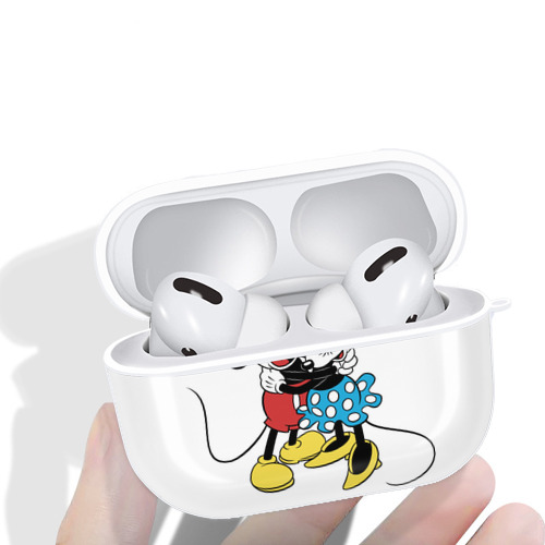 ミッキーマウス Mickey Mouse 【AirPods Pro用】ハードシェル保護ケース 耐衝撃・防指紋・カラビナ付き商品仕様