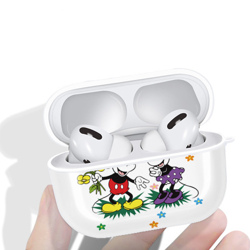 ミッキーマウス Mickey Mouse 【AirPods Pro用】ハードシェル保護ケース 耐衝撃・防指紋・カラビナ付き商品仕様