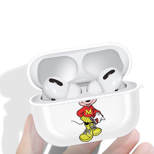 ミッキーマウス Mickey Mouse 【AirPods Pro用】ハードシェル保護ケース 耐衝撃・防指紋・カラビナ付き商品仕様