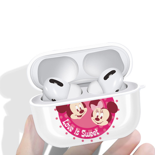 ミッキーマウス Mickey Mouse 【AirPods Pro用】ハードシェル保護ケース 耐衝撃・防指紋・カラビナ付き商品仕様