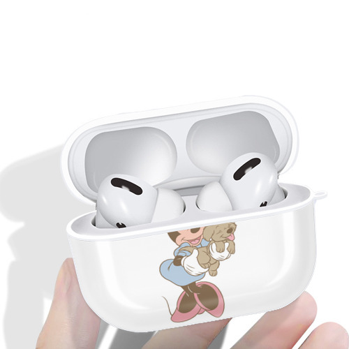 ミッキーマウス Mickey Mouse 【AirPods Pro用】ハードシェル保護ケース 耐衝撃・防指紋・カラビナ付き商品仕様