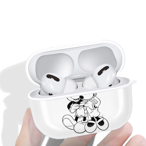 ミッキーマウス Mickey Mouse 【AirPods Pro用】ハードシェル保護ケース 耐衝撃・防指紋・カラビナ付き商品仕様