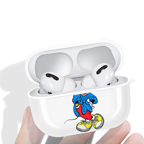 ミッキーマウス Mickey Mouse 【AirPods Pro用】ハードシェル保護ケース 耐衝撃・防指紋・カラビナ付き商品仕様