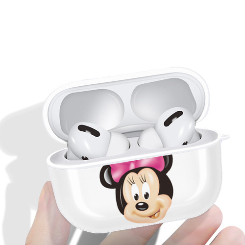 ミッキーマウス Mickey Mouse 【AirPods Pro用】ハードシェル保護ケース 耐衝撃・防指紋・カラビナ付き商品仕様