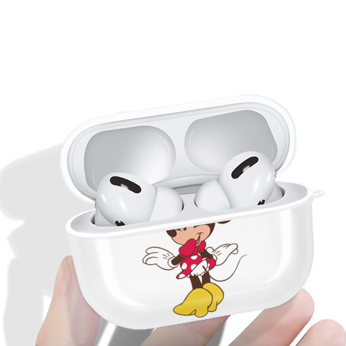 ミッキーマウス Mickey Mouse 【AirPods Pro用】ハードシェル保護ケース 耐衝撃・防指紋・カラビナ付き商品仕様