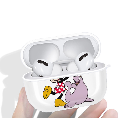 ミッキーマウス Mickey Mouse 【AirPods Pro用】ハードシェル保護ケース 耐衝撃・防指紋・カラビナ付き商品仕様