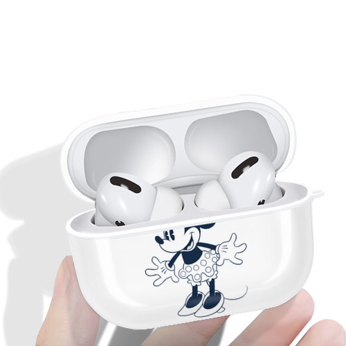 ミッキーマウス Mickey Mouse 【AirPods Pro用】ハードシェル保護ケース 耐衝撃・防指紋・カラビナ付き商品仕様