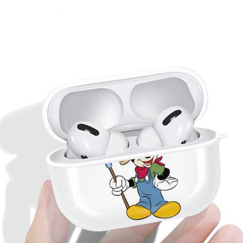 ミッキーマウス Mickey Mouse 【AirPods Pro用】ハードシェル保護ケース 耐衝撃・防指紋・カラビナ付き商品仕様