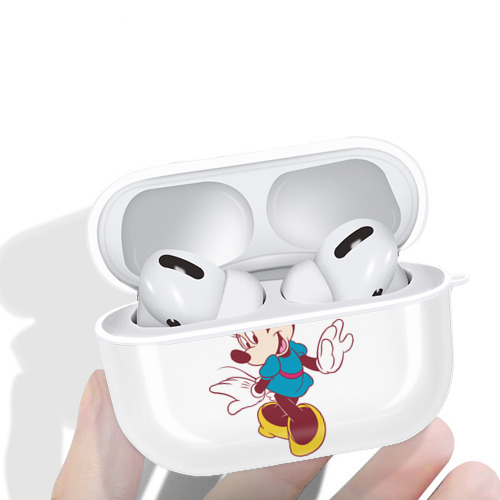 ミッキーマウス Mickey Mouse 【AirPods Pro用】ハードシェル保護ケース 耐衝撃・防指紋・カラビナ付き商品仕様