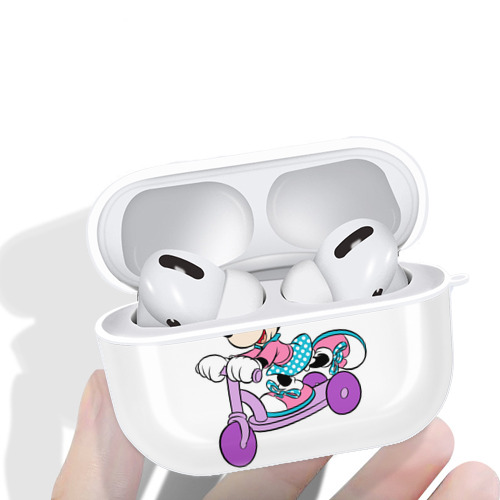 ミッキーマウス Mickey Mouse 【AirPods Pro用】ハードシェル保護ケース 耐衝撃・防指紋・カラビナ付き商品仕様