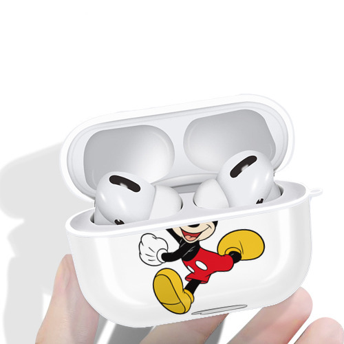 ミッキーマウス Mickey Mouse 【AirPods Pro用】ハードシェル保護ケース 耐衝撃・防指紋・カラビナ付き商品仕様