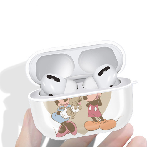 ミッキーマウス Mickey Mouse 【AirPods Pro用】ハードシェル保護ケース 耐衝撃・防指紋・カラビナ付き商品仕様
