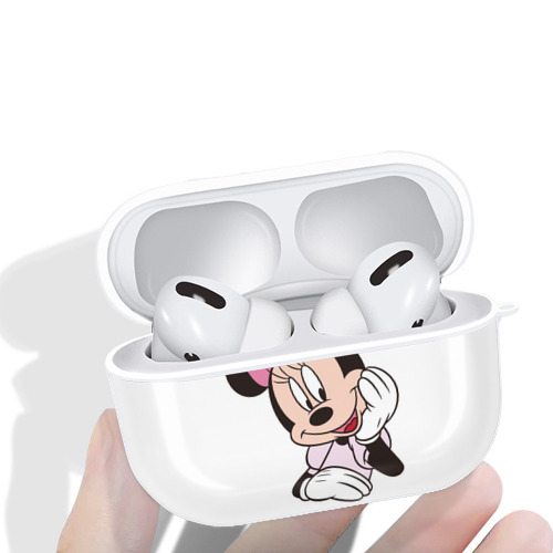 ミッキーマウス Mickey Mouse 【AirPods Pro用】ハードシェル保護ケース 耐衝撃・防指紋・カラビナ付き商品仕様