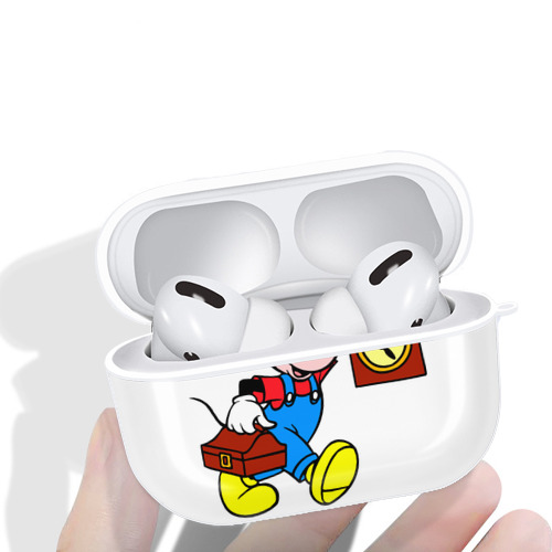 ミッキーマウス Mickey Mouse 【AirPods Pro用】ハードシェル保護ケース 耐衝撃・防指紋・カラビナ付き商品仕様
