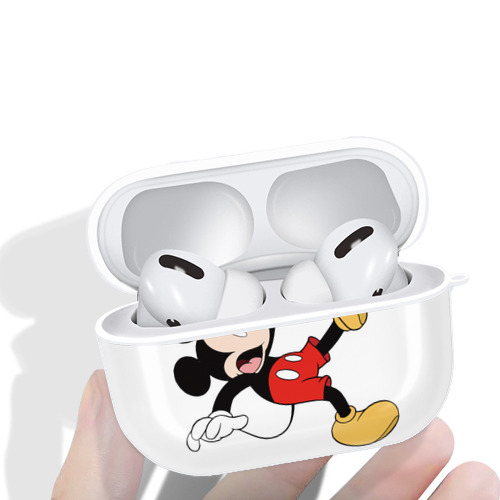 ミッキーマウス Mickey Mouse 【AirPods Pro用】ハードシェル保護ケース 耐衝撃・防指紋・カラビナ付き商品仕様