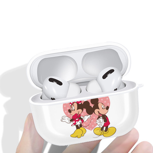 ミッキーマウス Mickey Mouse 【AirPods Pro用】ハードシェル保護ケース 耐衝撃・防指紋・カラビナ付き商品仕様