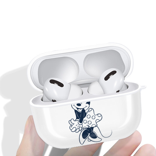 ミッキーマウス Mickey Mouse 【AirPods Pro用】ハードシェル保護ケース 耐衝撃・防指紋・カラビナ付き商品仕様