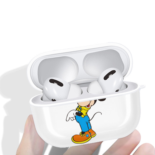 ミッキーマウス Mickey Mouse 【AirPods Pro用】ハードシェル保護ケース 耐衝撃・防指紋・カラビナ付き商品仕様