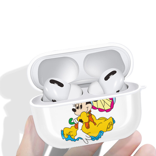 ミッキーマウス Mickey Mouse 【AirPods Pro用】ハードシェル保護ケース 耐衝撃・防指紋・カラビナ付き商品仕様