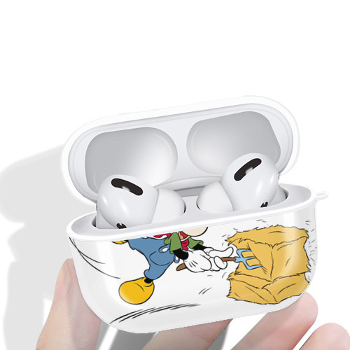 ミッキーマウス Mickey Mouse 【AirPods Pro用】ハードシェル保護ケース 耐衝撃・防指紋・カラビナ付き商品仕様