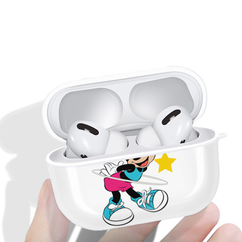 ミッキーマウス Mickey Mouse 【AirPods Pro用】ハードシェル保護ケース 耐衝撃・防指紋・カラビナ付き商品仕様