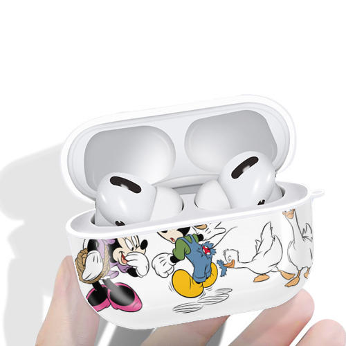 ミッキーマウス Mickey Mouse 【AirPods Pro用】ハードシェル保護ケース 耐衝撃・防指紋・カラビナ付き商品仕様