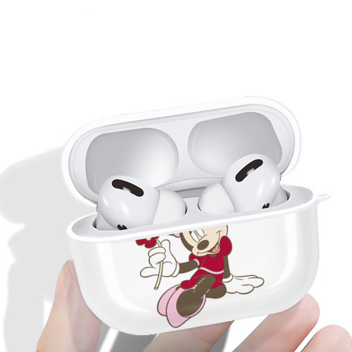 ミッキーマウス Mickey Mouse 【AirPods Pro用】ハードシェル保護ケース 耐衝撃・防指紋・カラビナ付き商品仕様