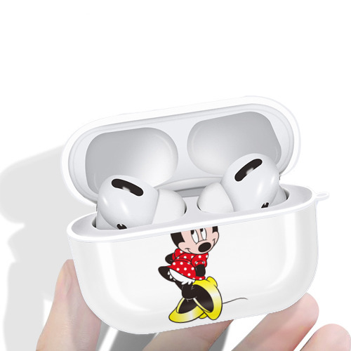 ミッキーマウス Mickey Mouse 【AirPods Pro用】ハードシェル保護ケース 耐衝撃・防指紋・カラビナ付き商品仕様