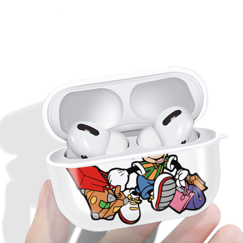 ミッキーマウス Mickey Mouse 【AirPods Pro用】ハードシェル保護ケース 耐衝撃・防指紋・カラビナ付き商品仕様