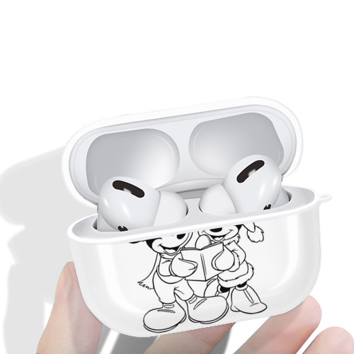 ミッキーマウス Mickey Mouse 【AirPods Pro用】ハードシェル保護ケース 耐衝撃・防指紋・カラビナ付き商品仕様
