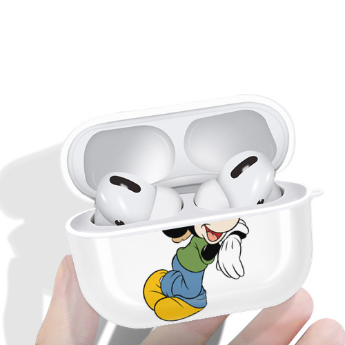 ミッキーマウス Mickey Mouse 【AirPods Pro用】ハードシェル保護ケース 耐衝撃・防指紋・カラビナ付き商品仕様