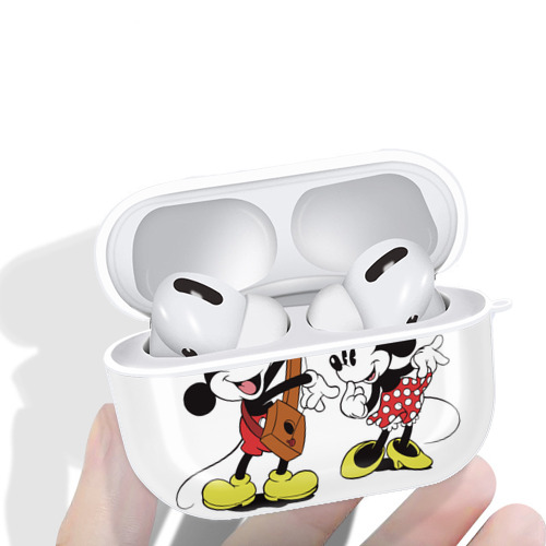 ミッキーマウス Mickey Mouse 【AirPods Pro用】ハードシェル保護ケース 耐衝撃・防指紋・カラビナ付き商品仕様