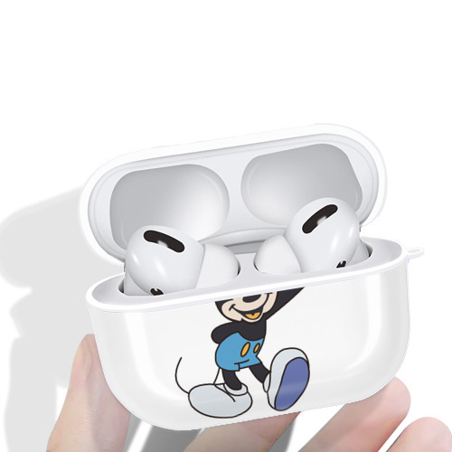 ミッキーマウス Mickey Mouse 【AirPods Pro用】ハードシェル保護ケース 耐衝撃・防指紋・カラビナ付き商品仕様