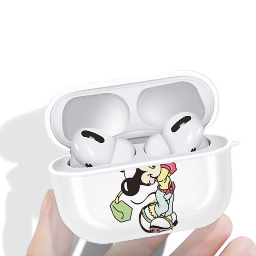 ミッキーマウス Mickey Mouse 【AirPods Pro用】ハードシェル保護ケース 耐衝撃・防指紋・カラビナ付き商品仕様