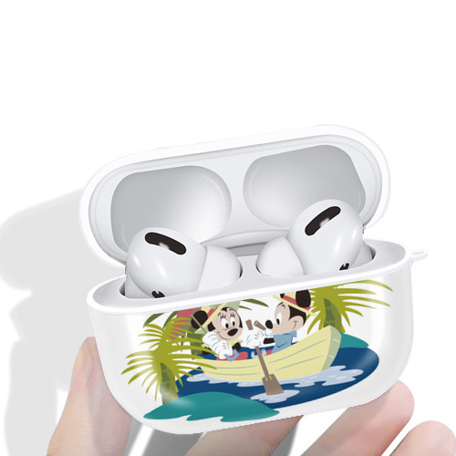 ミッキーマウス Mickey Mouse 【AirPods Pro用】ハードシェル保護ケース 耐衝撃・防指紋・カラビナ付き商品仕様