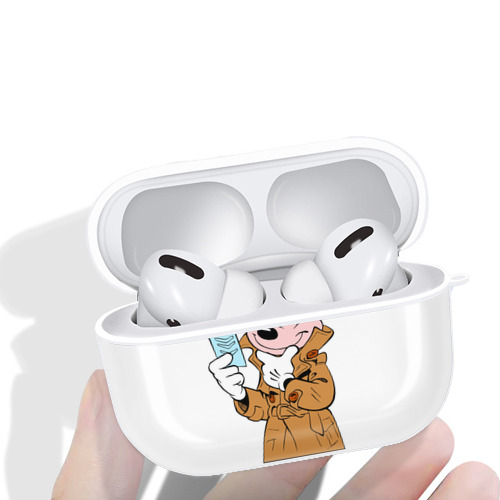 ミッキーマウス Mickey Mouse 【AirPods Pro用】ハードシェル保護ケース 耐衝撃・防指紋・カラビナ付き商品仕様