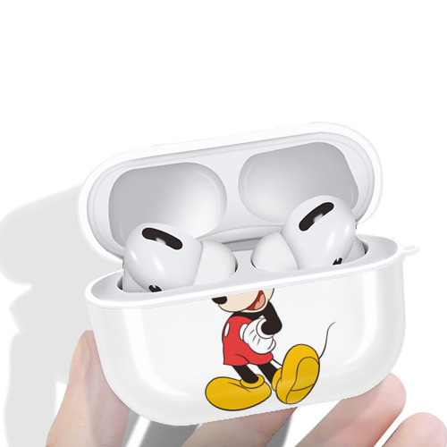 ミッキーマウス Mickey Mouse 【AirPods Pro用】ハードシェル保護ケース 耐衝撃・防指紋・カラビナ付き商品仕様