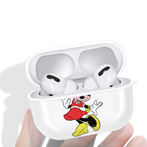 ミッキーマウス Mickey Mouse 【AirPods Pro用】ハードシェル保護ケース 耐衝撃・防指紋・カラビナ付き商品仕様