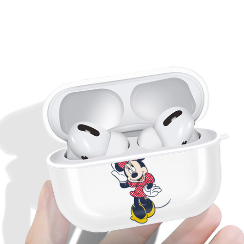 ミッキーマウス Mickey Mouse 【AirPods Pro用】ハードシェル保護ケース 耐衝撃・防指紋・カラビナ付き商品仕様